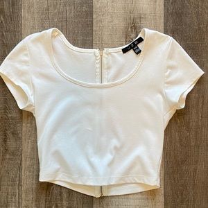 CROP TEE